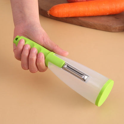 Multifunctional Peeler with Storage Container